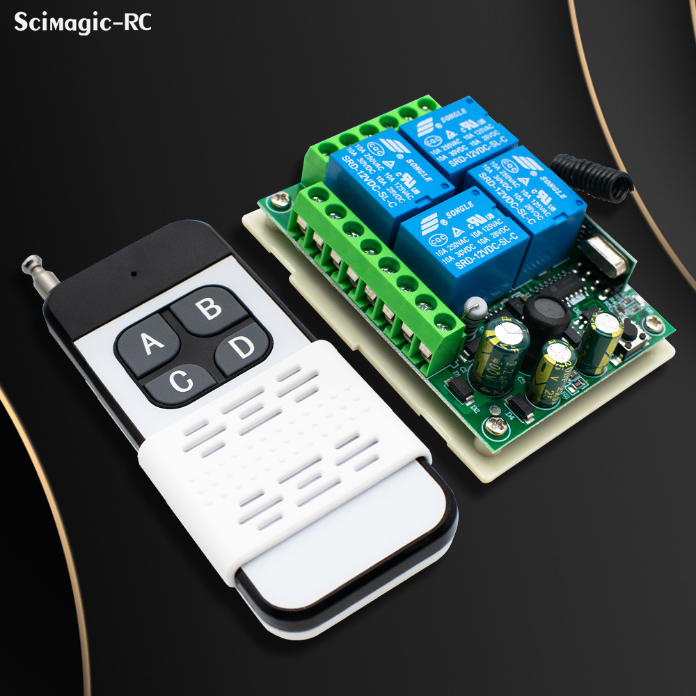 433Mhz Receiver Module - 433Mhz Wireless Switch AC 85-256V 110V
