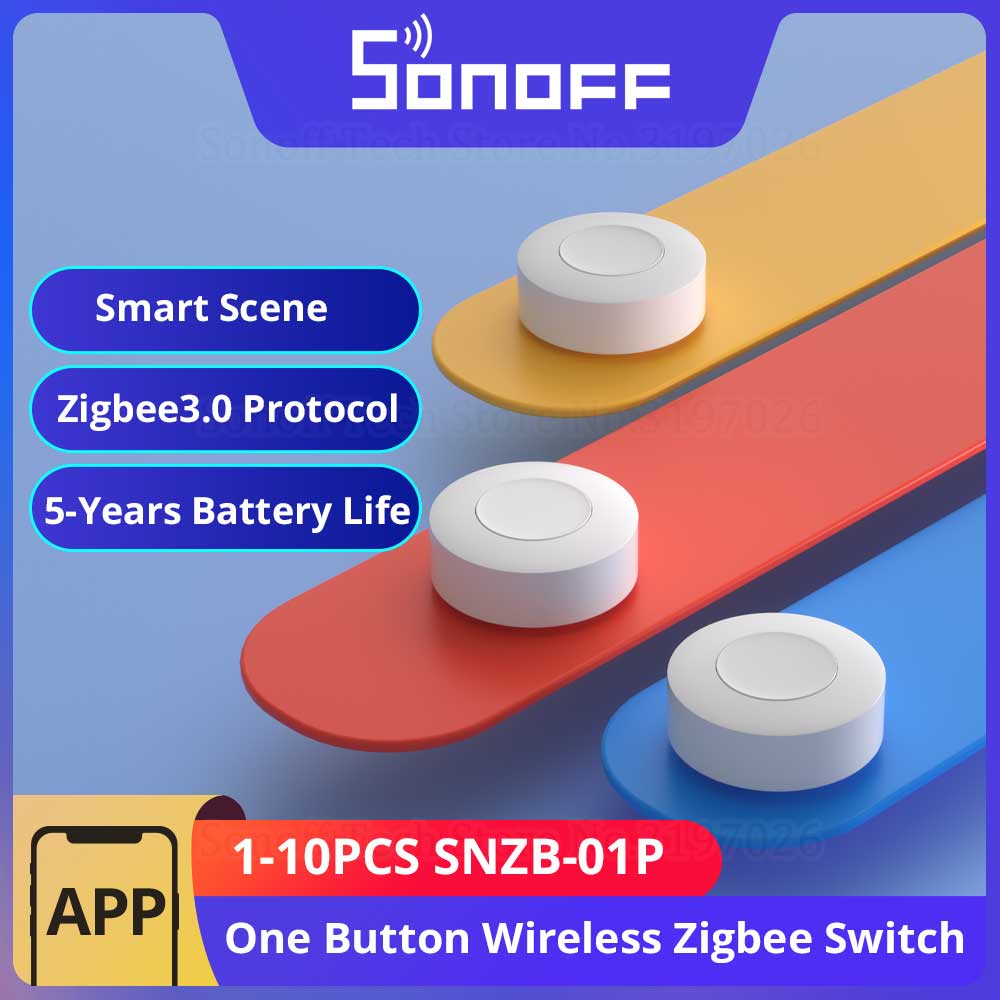 Sonoff Basic Switch - SONOFF SNZB-01P Smart Zigbee Wireless Switch