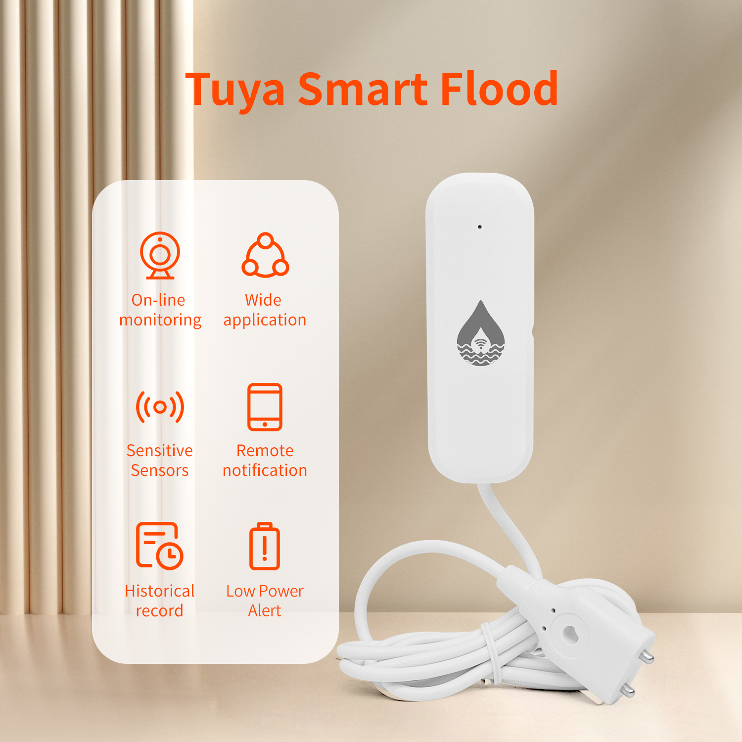 Home Automation Ideas - YFK Tuya WiFi Water Leakage Sensor