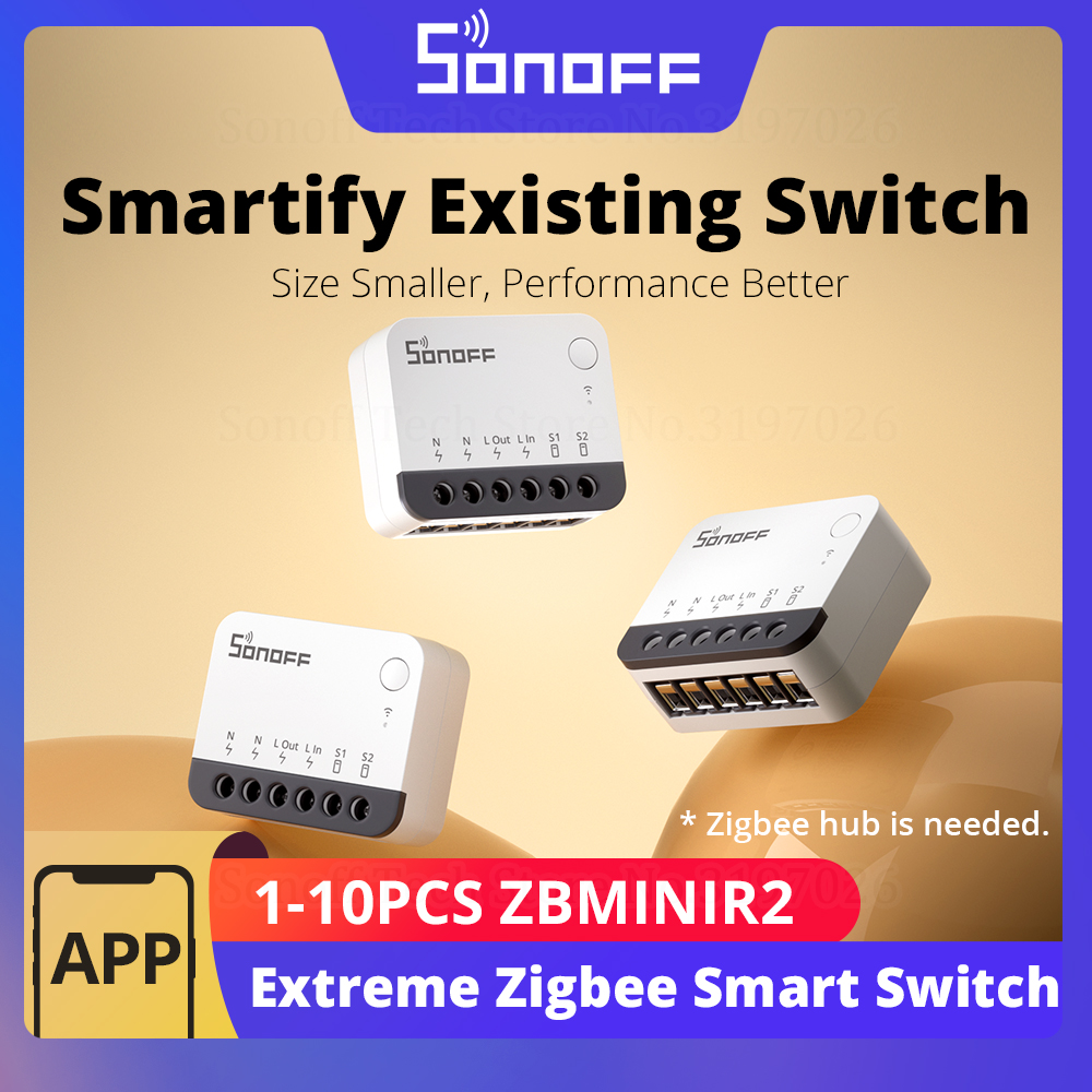 SONOFF ZBMINIR2 Zigbee Smart S - огляд і ціна Sonoff Basic Switch
