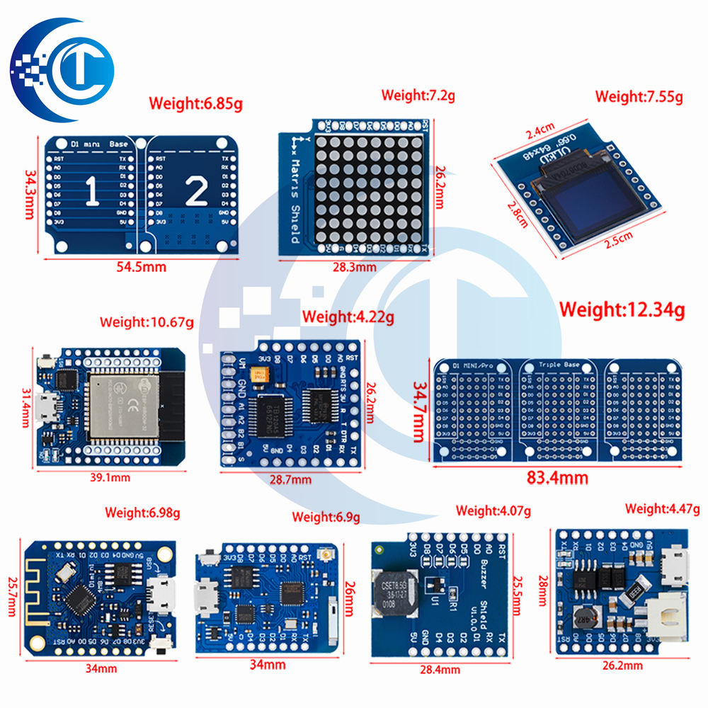 ESP8266 D1 Mini Pro WiFi Devel - огляд і ціна Esp8266 Nodemcu Board