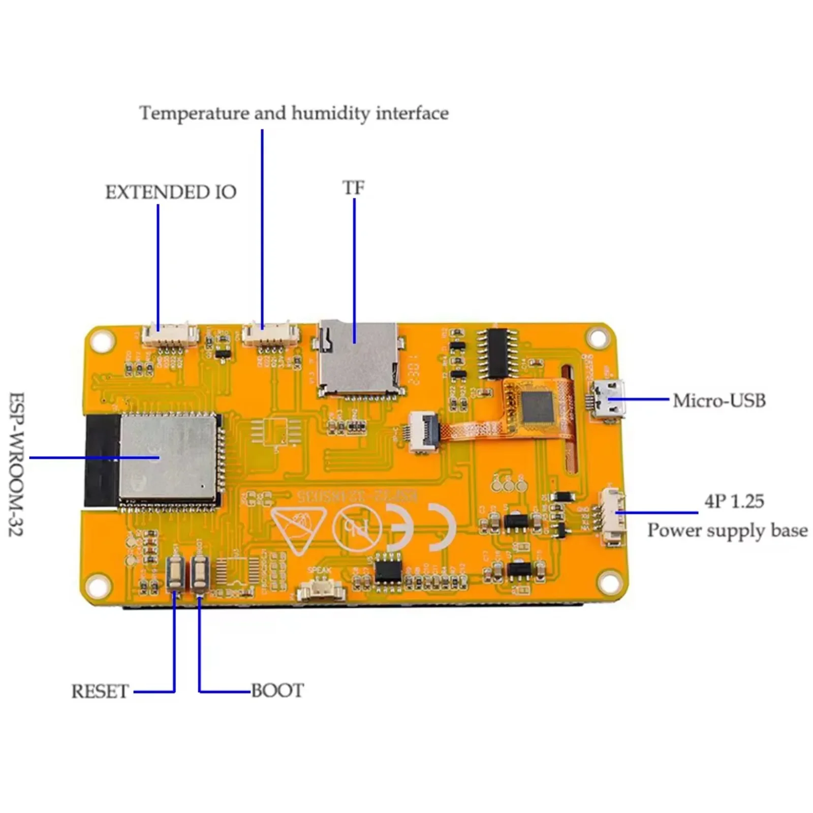 ESP32 3.5inch Display Module E - огляд і ціна Home Automation Arduino