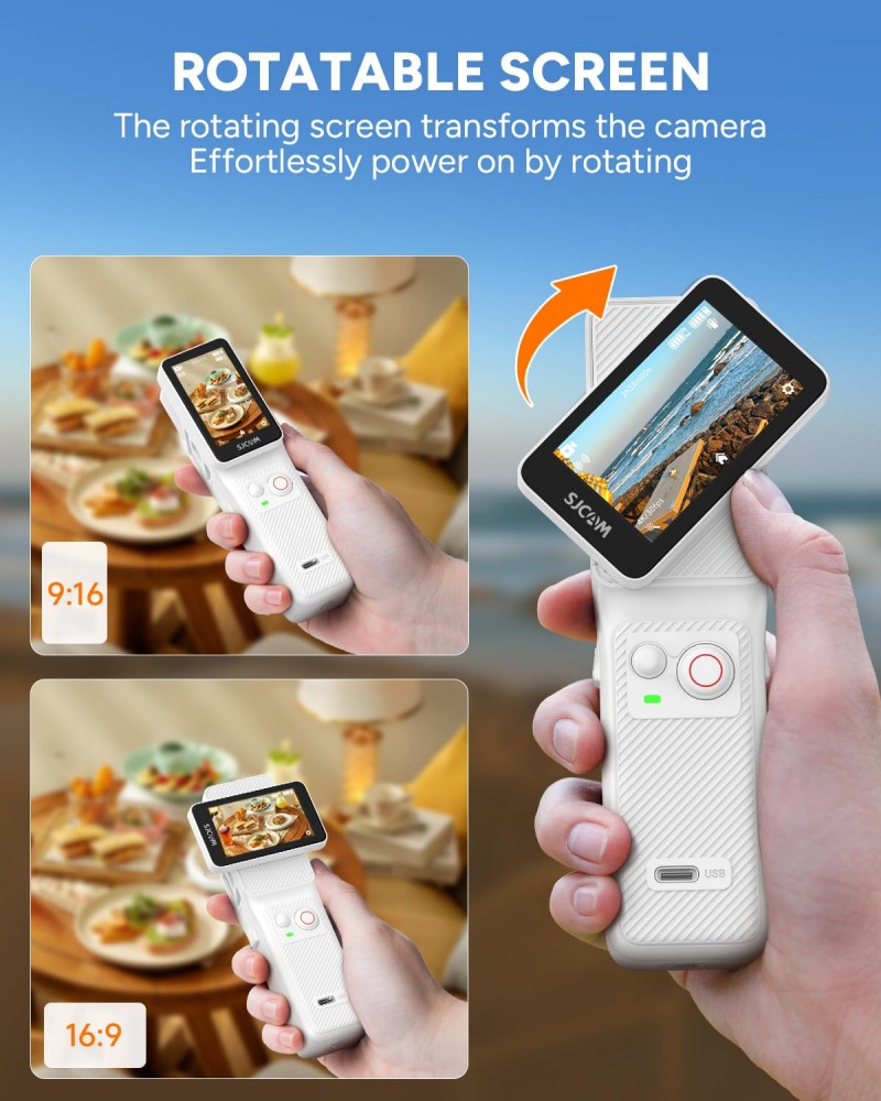 SJCAM New White C400 Pocket Ha - огляд і ціна Home Assistant Sd