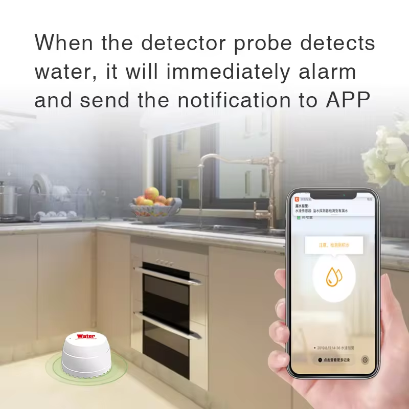 Tuya WiFi Water Leak Detector  - огляд і ціна Home Automation Technology