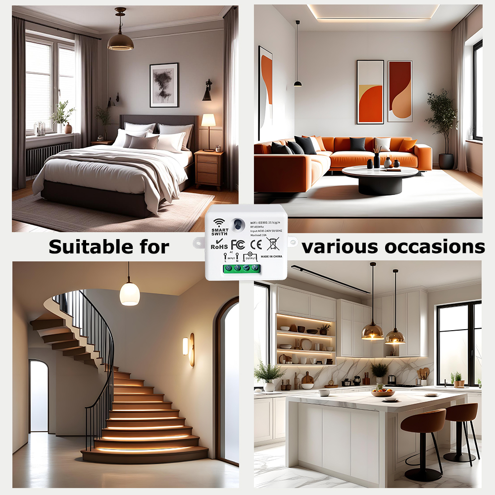 Tuya WiFi Smart Light Switch 4 - огляд і ціна Home Automation Industry