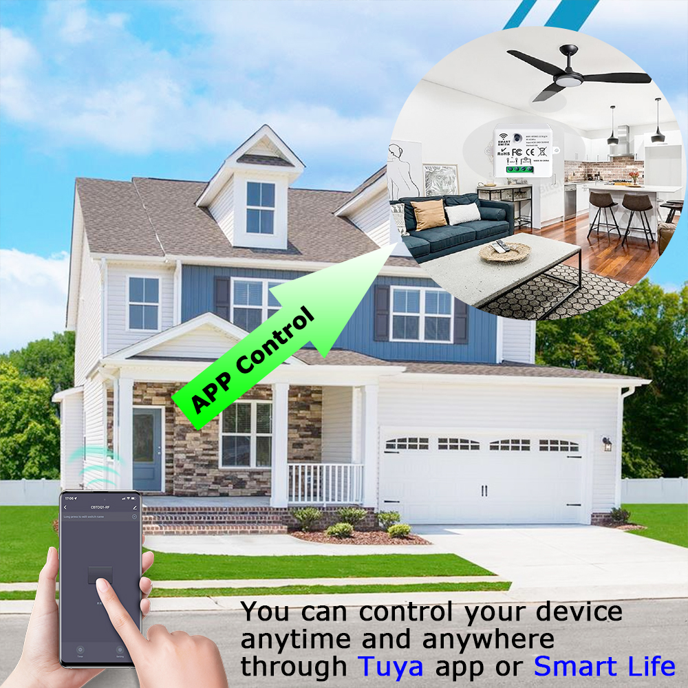 Tuya WiFi Smart Light Switch 4 - огляд і ціна Home Automation Industry
