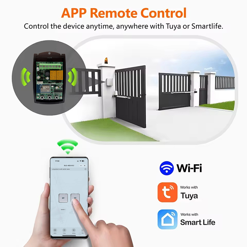 Universal 433MHz Tuya WIFI Gar - огляд і ціна 433Mhz Receiver Module