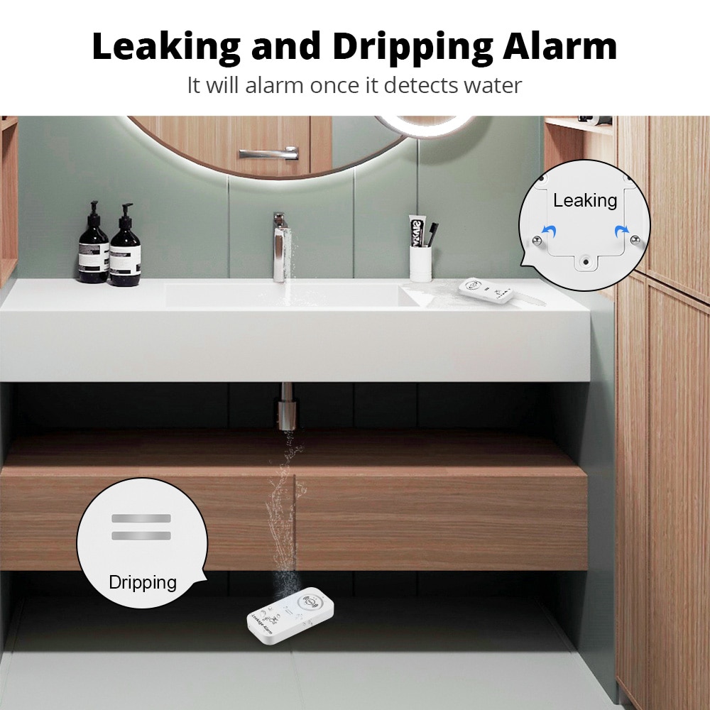 KERUI Wireless Water Sensor 90 - огляд і ціна Home Automation Technology