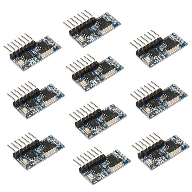 ABKQ-10PCS 433Mhz RF Receiver  - огляд і ціна 433Mhz Receiver Module