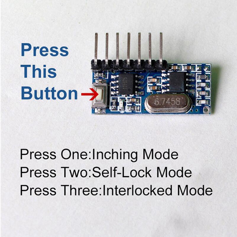 ABKQ-10PCS 433Mhz RF Receiver  - огляд і ціна 433Mhz Receiver Module