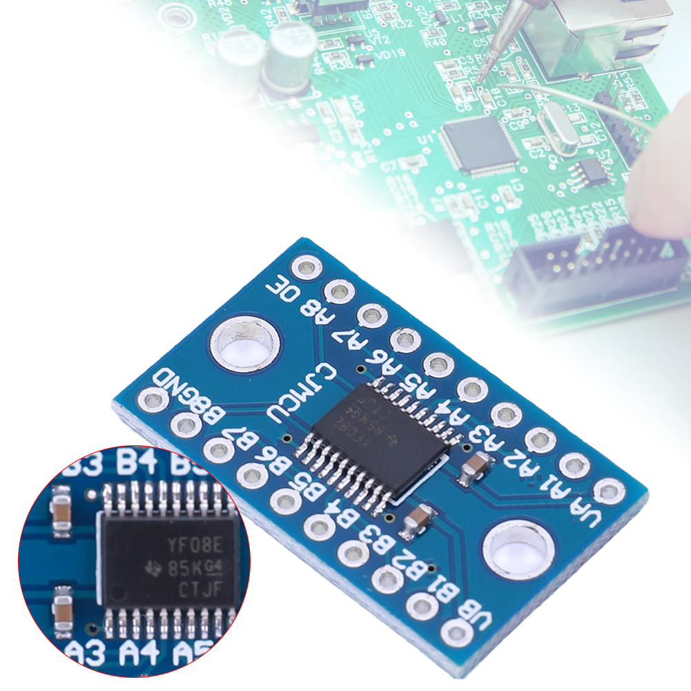 TXS0108E Logic Level Conversio - огляд і ціна Level Shifter 3.3V