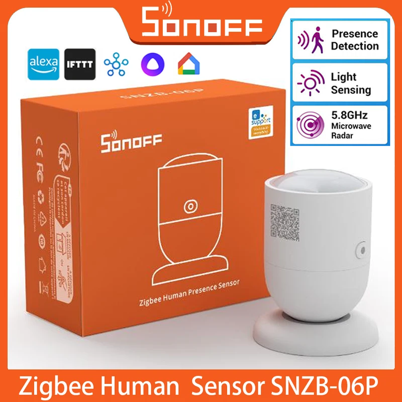 SONOFF SNZB 06P Zigbee Human P - огляд і ціна Sonoff Basic Switch