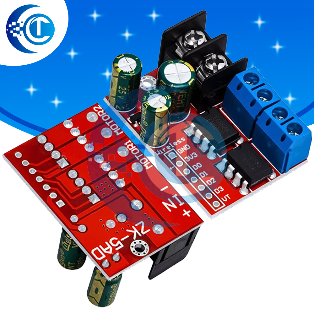 Dual DC Motor Driver Module (D - огляд і ціна Level Shifter 3.3V