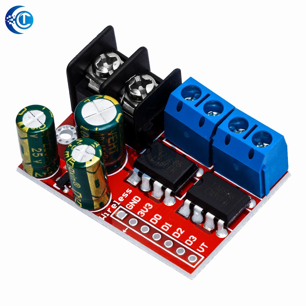 Dual DC Motor Driver Module (D - огляд і ціна Level Shifter 3.3V