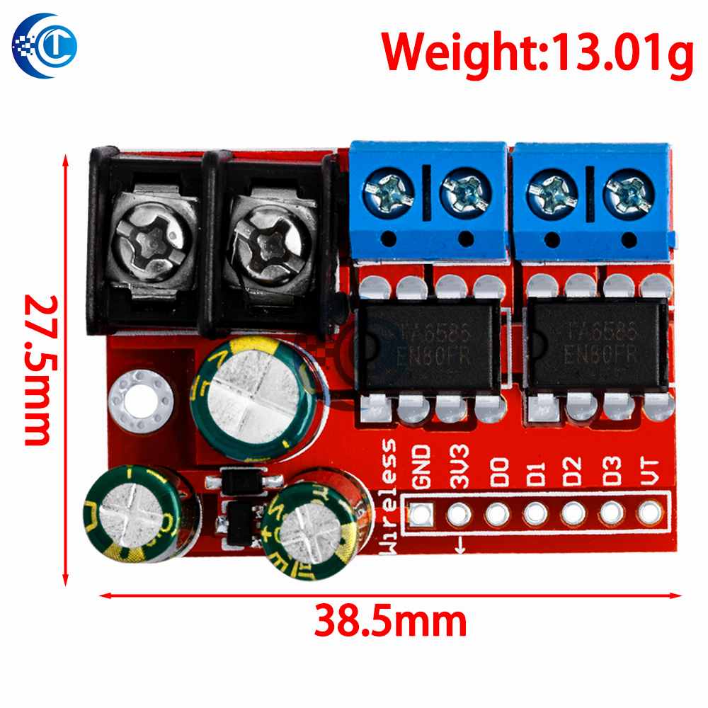 Dual DC Motor Driver Module (D - огляд і ціна Level Shifter 3.3V