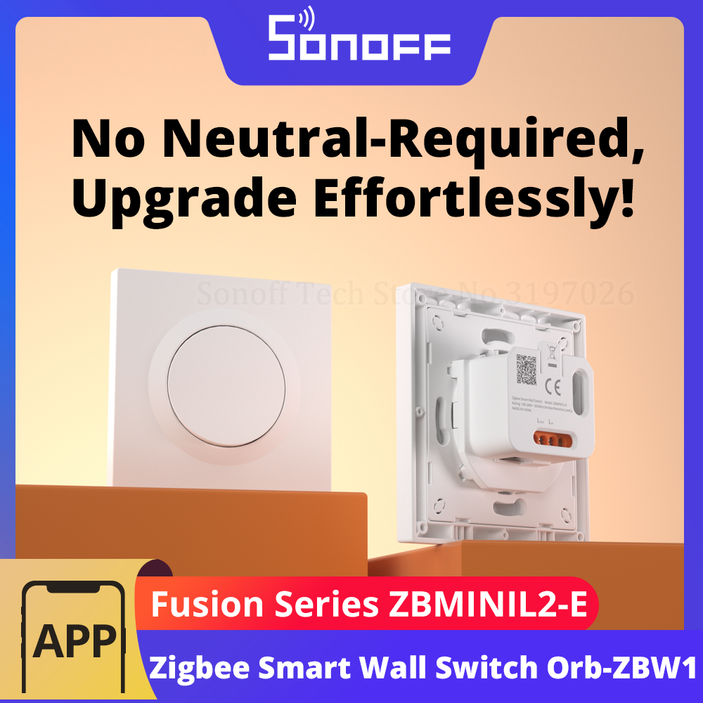SONOFF Orb-ZBW1L Zigbee Smart  - огляд і ціна Sonoff Basic Switch