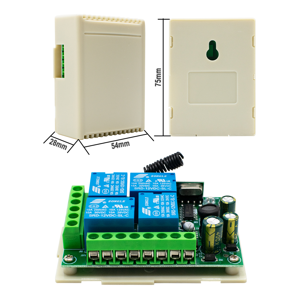 433Mhz Wireless Switch AC 85-2 - огляд і ціна 433Mhz Receiver Module