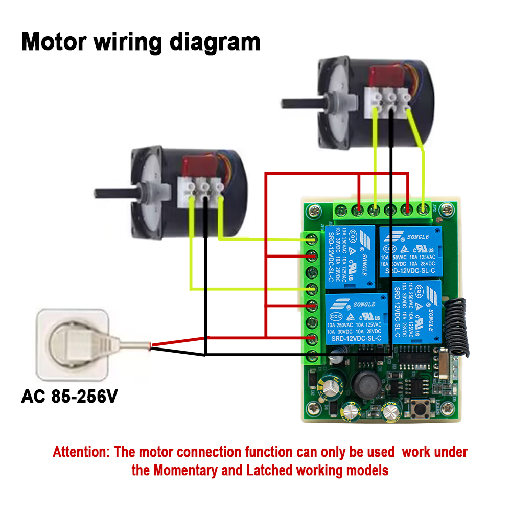 433Mhz Wireless Switch AC 85-2 - огляд і ціна 433Mhz Receiver Module