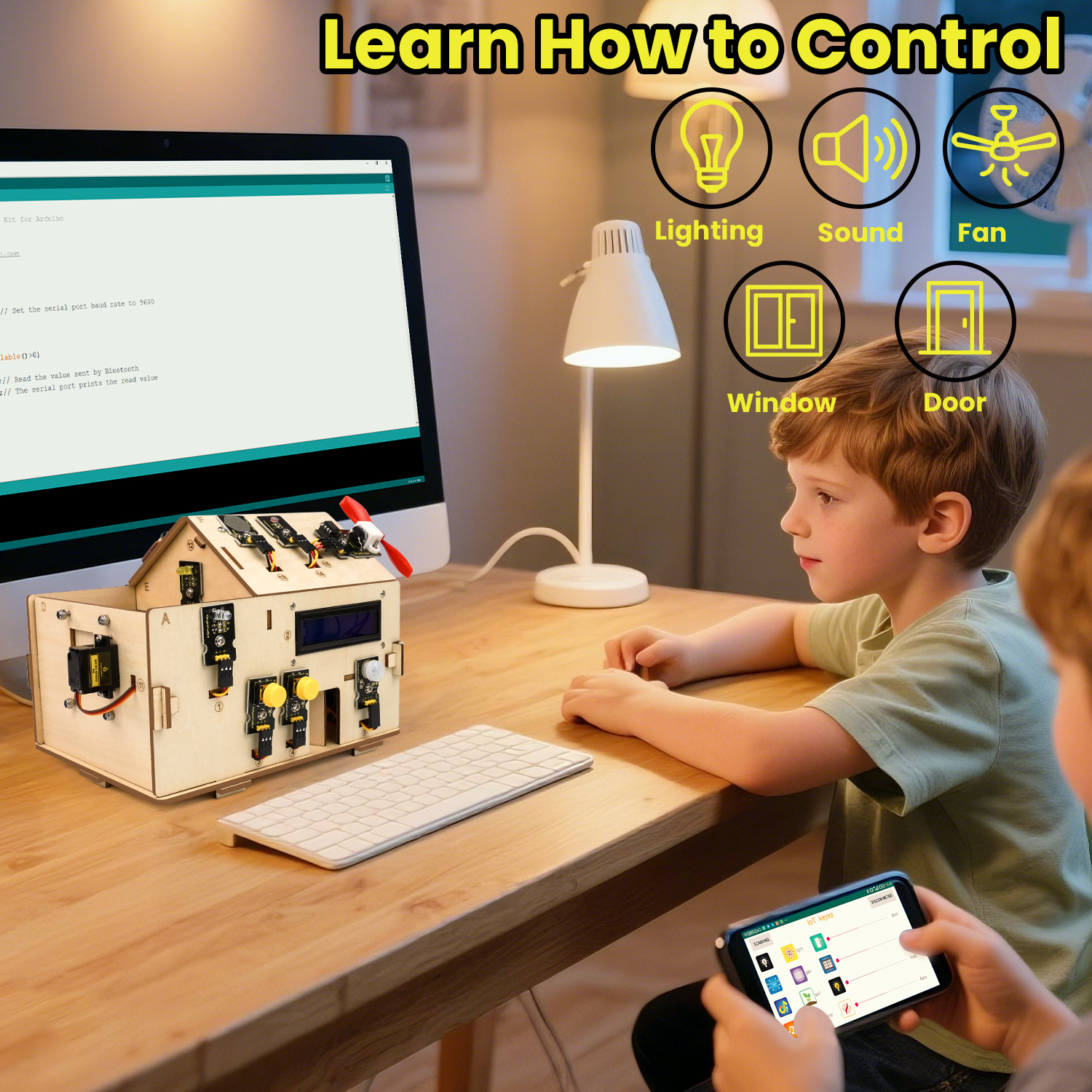 Keyestudio Smart Home IOT Kit  - огляд і ціна Home Automation Diy Kit