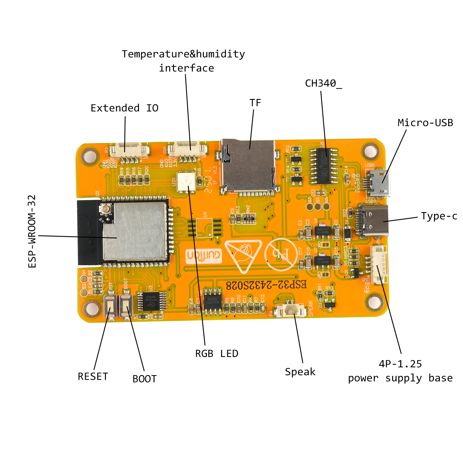 RCmall 2.8'' ESP32 LCD Display - огляд і ціна Home Automation Arduino