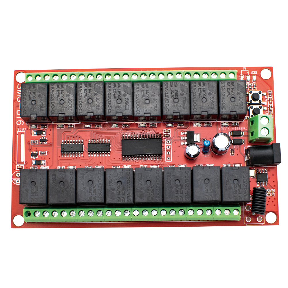 16CH 433MHz RF Wireless Remote - огляд і ціна 433Mhz Receiver Module