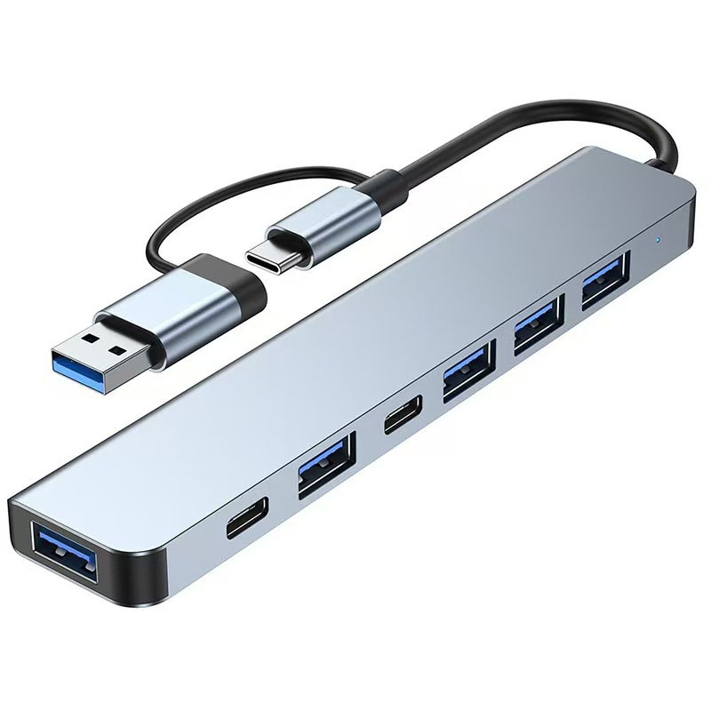 USB C Hub USB Splitter 8 in 1  - огляд і ціна Home Assistant Sd