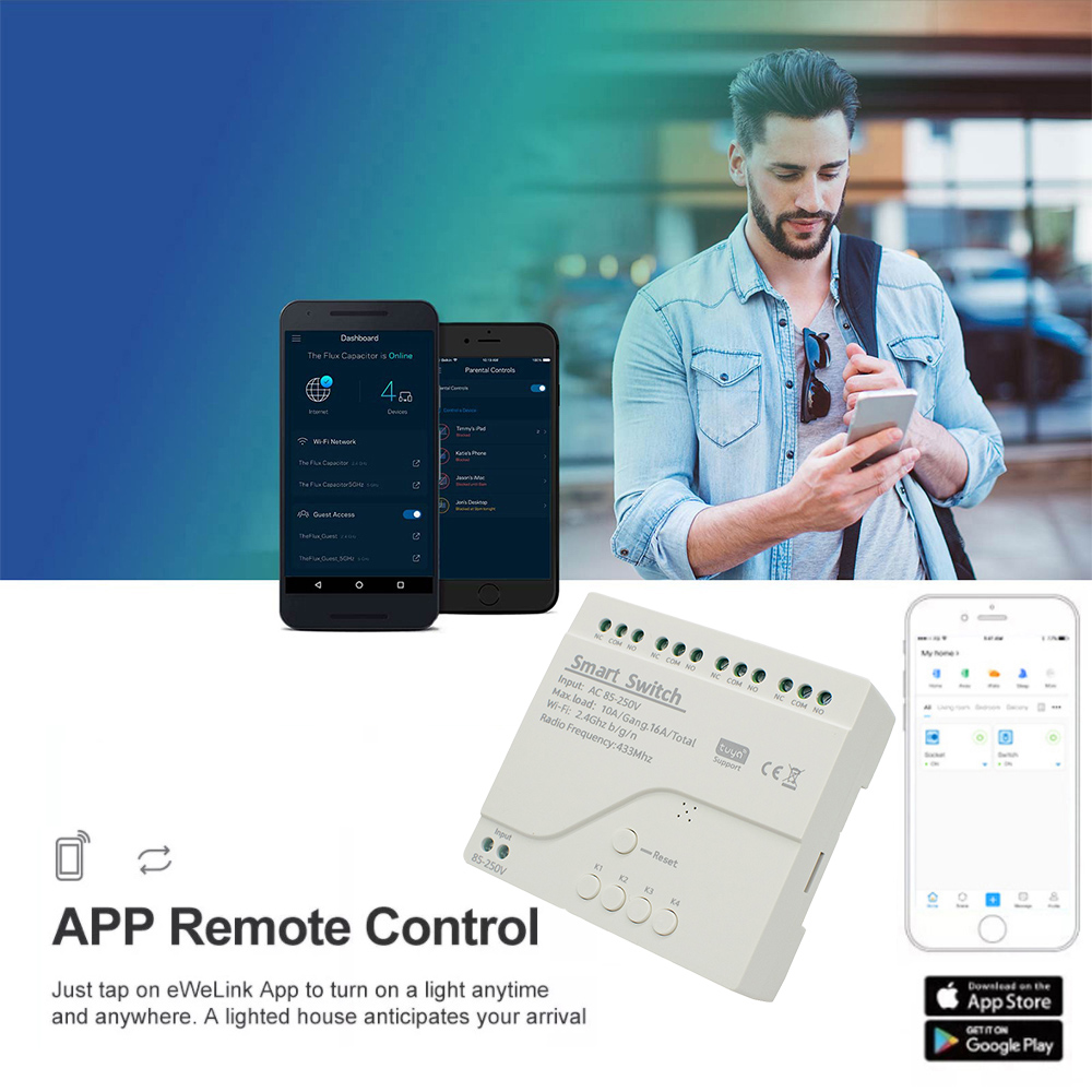 Wifi Smart Switch Home Automat - огляд і ціна Home Automation Ideas