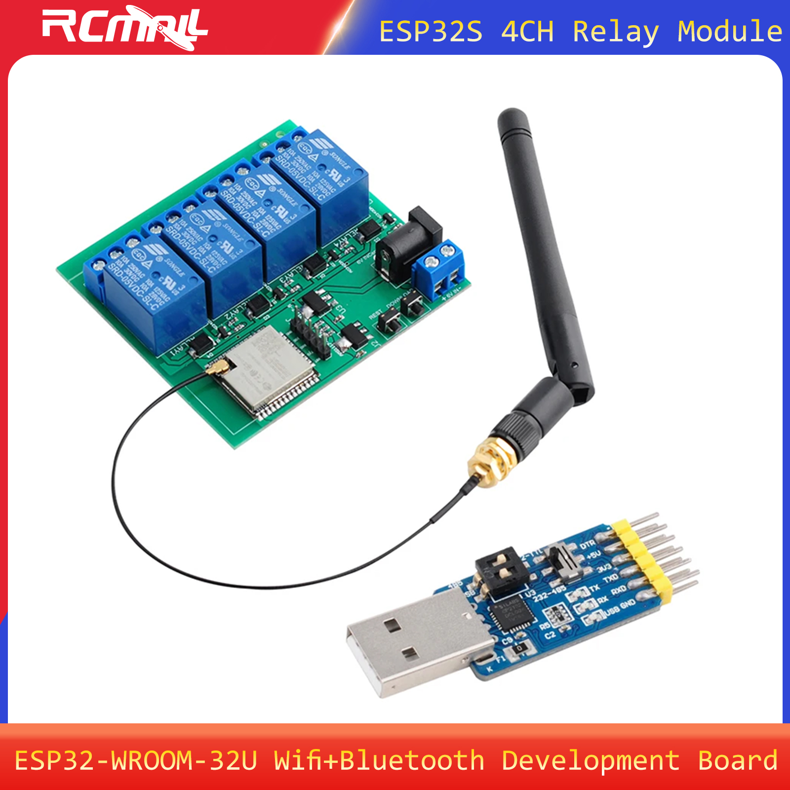 ESP32S 4CH Relay Module ESP32  - огляд і ціна Home Automation Arduino