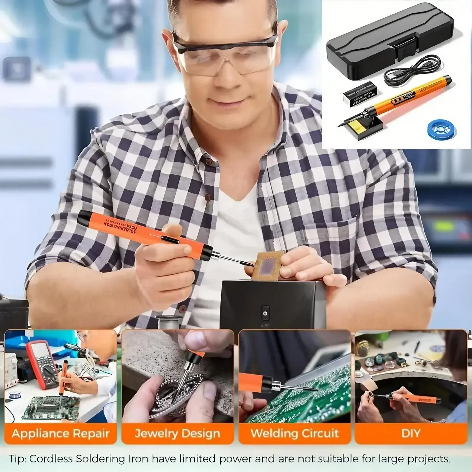 Portable Cordless Soldering Ir - огляд і ціна Home Automation Diy Kit