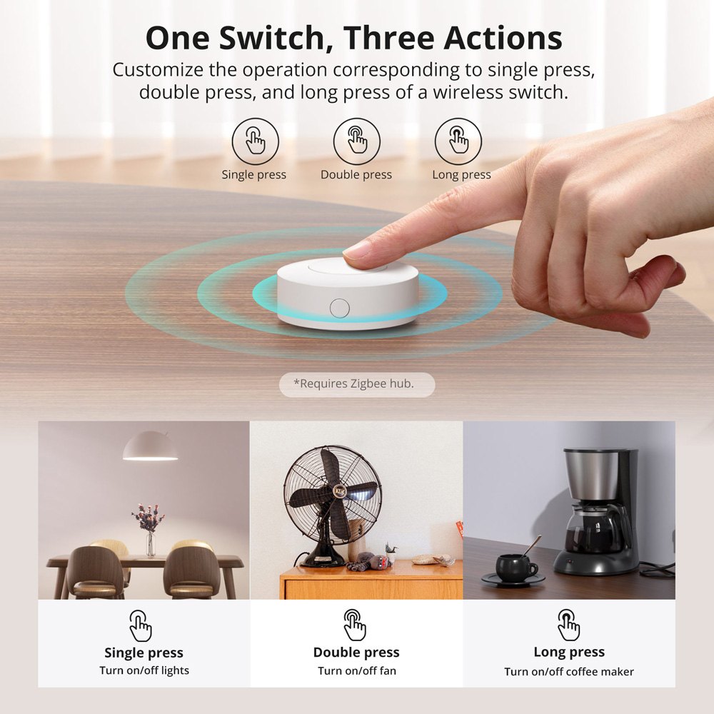 SONOFF SNZB-01P Smart Zigbee W - огляд і ціна Sonoff Basic Switch