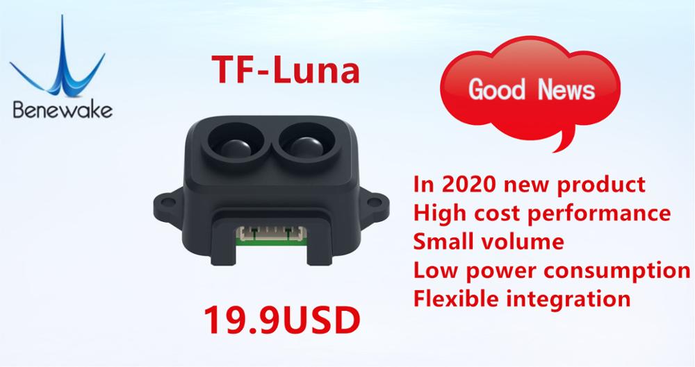 Benewake TF-Luna LiDAR sensor  - огляд і ціна Home Automation Arduino