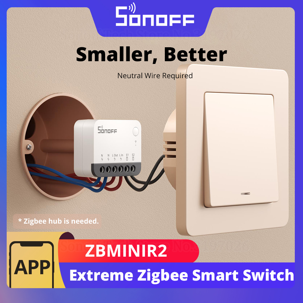 SONOFF ZBMINIR2 Extreme Zigbee - огляд і ціна Sonoff Basic Switch