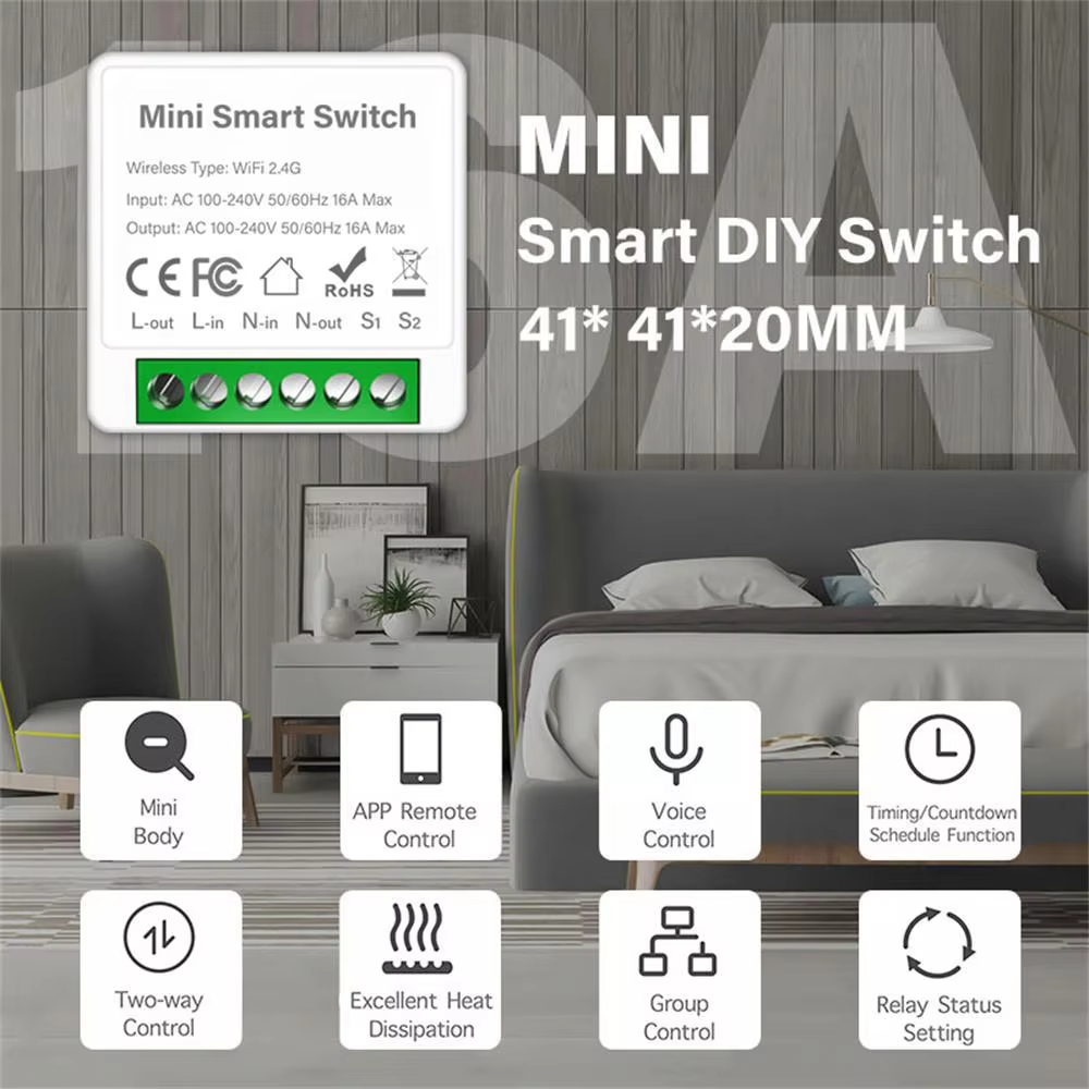 WiFi Zigbee3.0 Mini Smart DIY  - огляд і ціна Diy Home Automation Controller