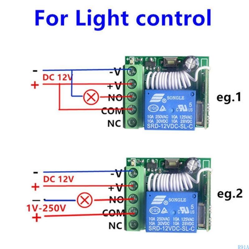 R91A Universal Wireless Remote - огляд і ціна 433Mhz Receiver Module