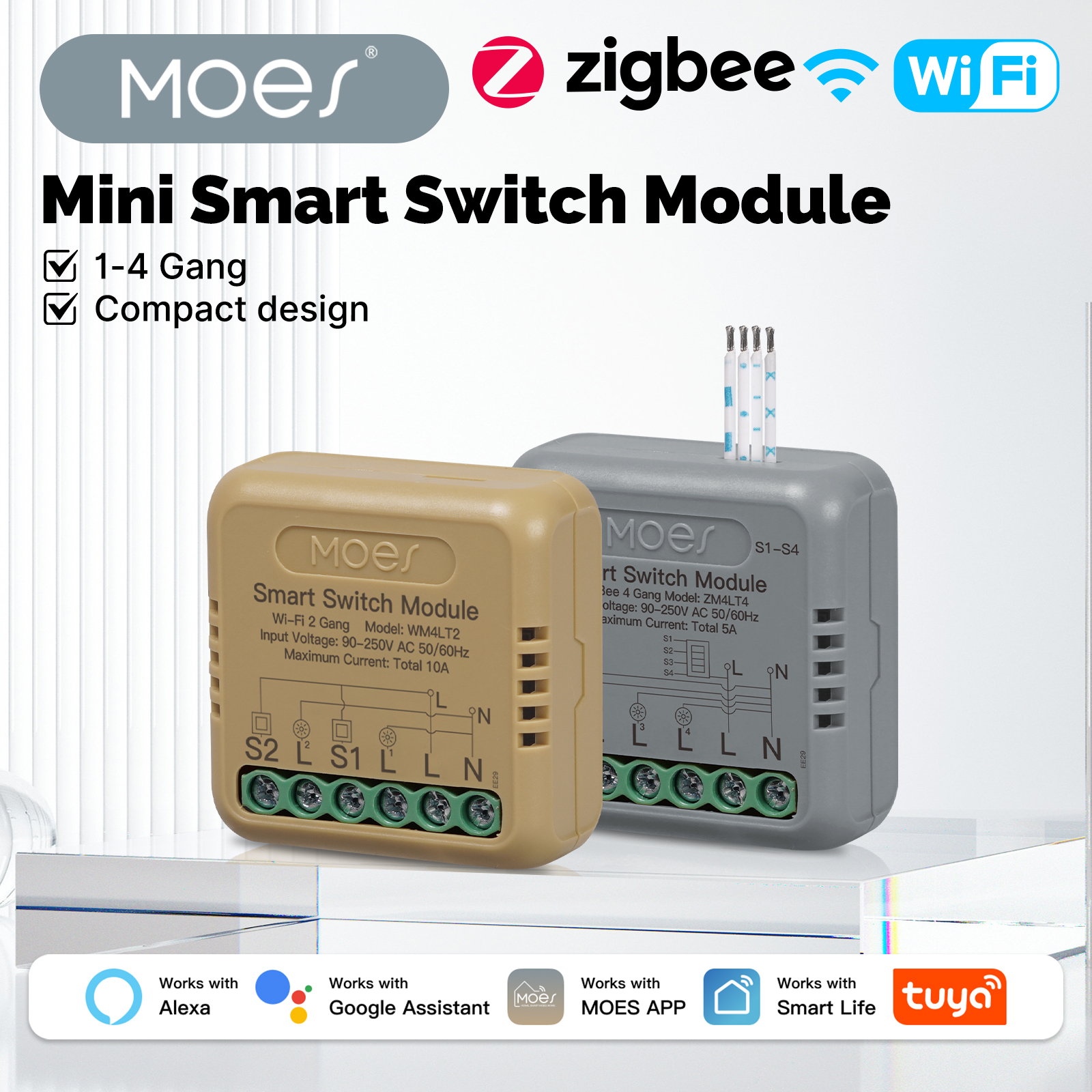 MOES Tuya WiFi Zigbee Mini DIY - огляд і ціна Home Automation Ideas