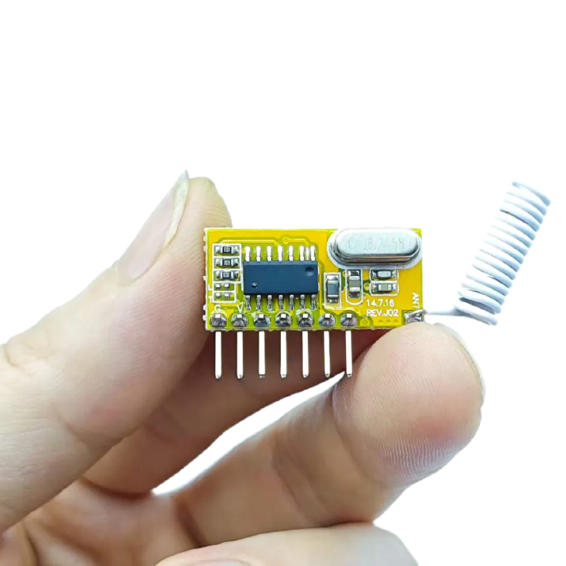 5V DC 4channel RF Receiver Tra - огляд і ціна 433Mhz Receiver Module