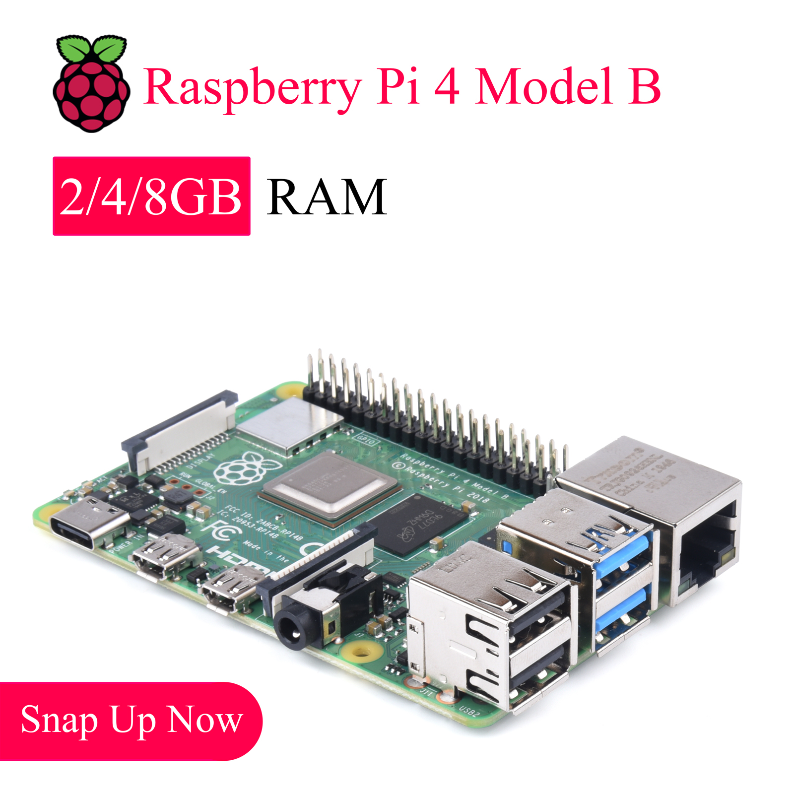 1PCS Original Raspberry Pi 5 4 - огляд і ціна Diy Home Automation Raspberry Pi