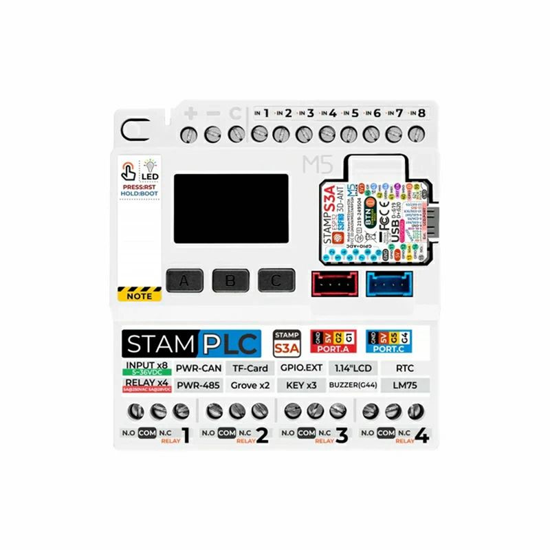 M5stamp PLC Controller Advance - огляд і ціна Home Automation Industry