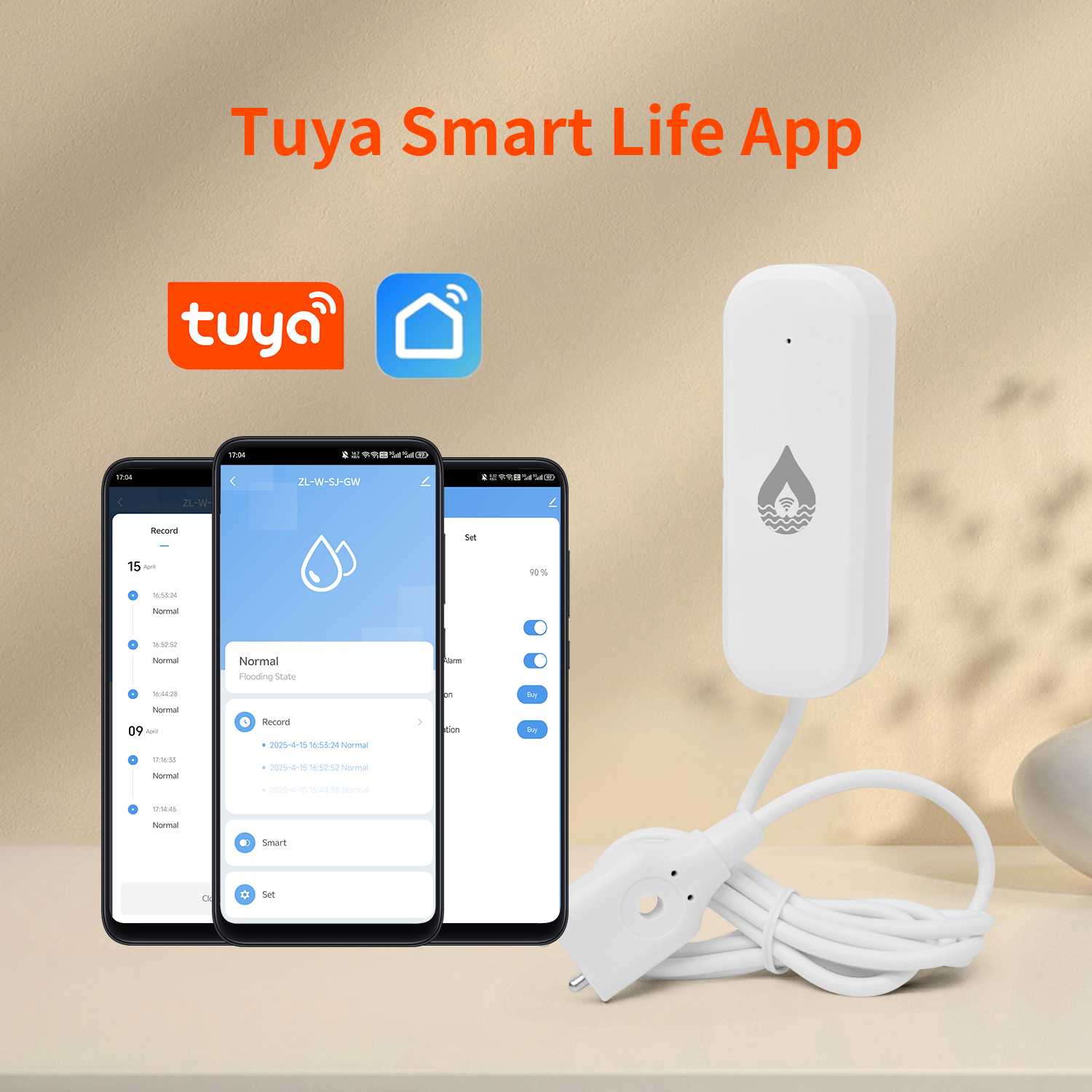 YFK Tuya WiFi Water Leakage Se - огляд і ціна Home Automation Ideas