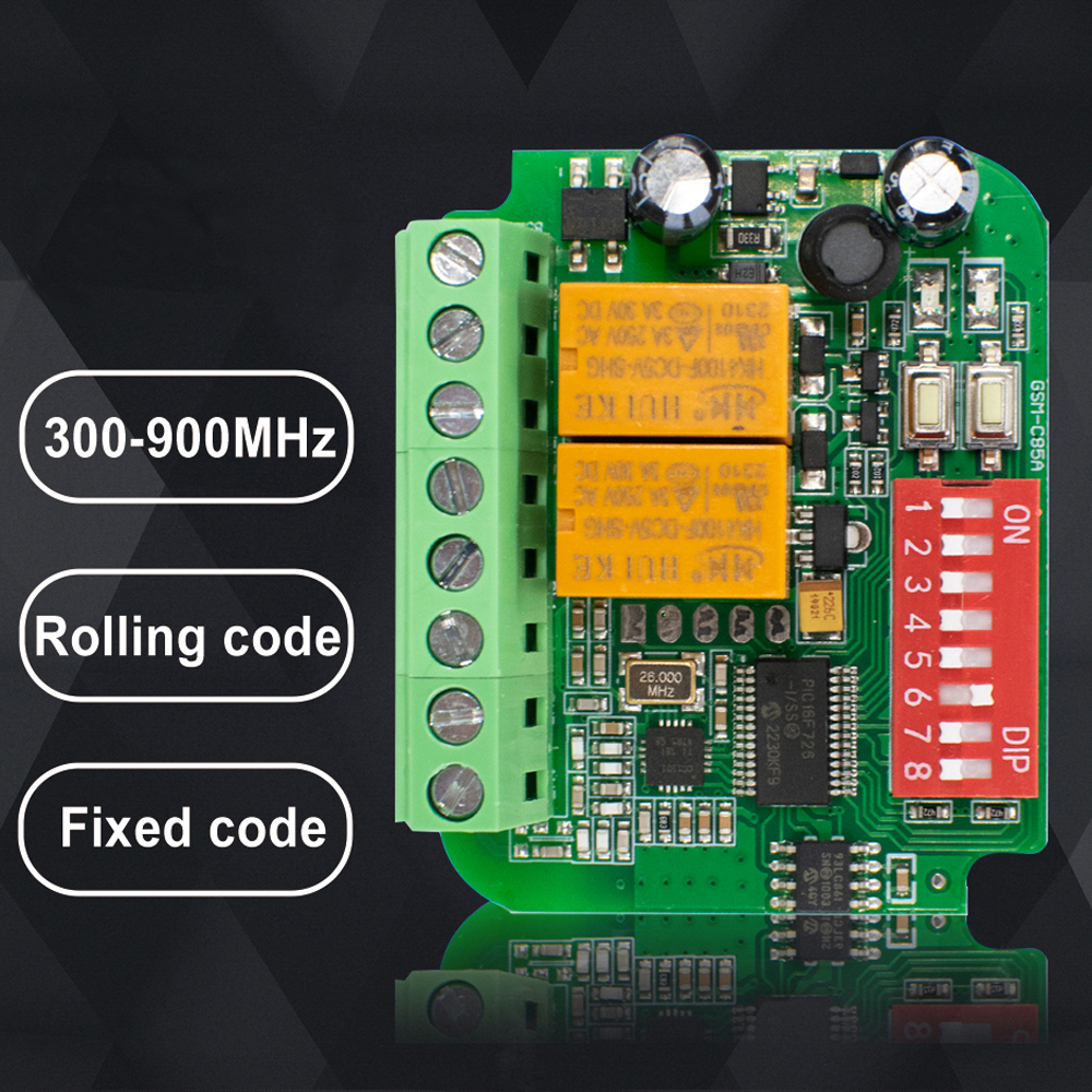 1-10pcs Universal Garage Recei - огляд і ціна 433Mhz Receiver Module