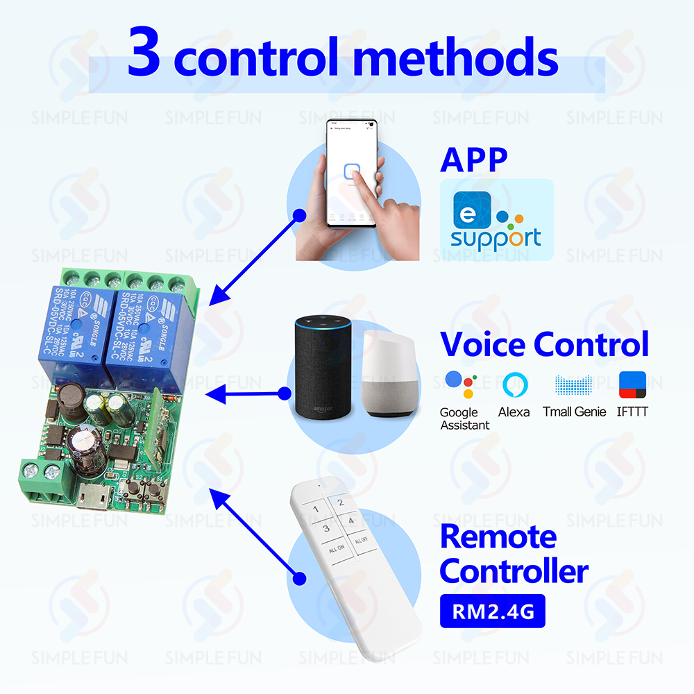 EWelink WiFi Smart Switch,DC 5 - огляд і ціна Sonoff Basic Switch