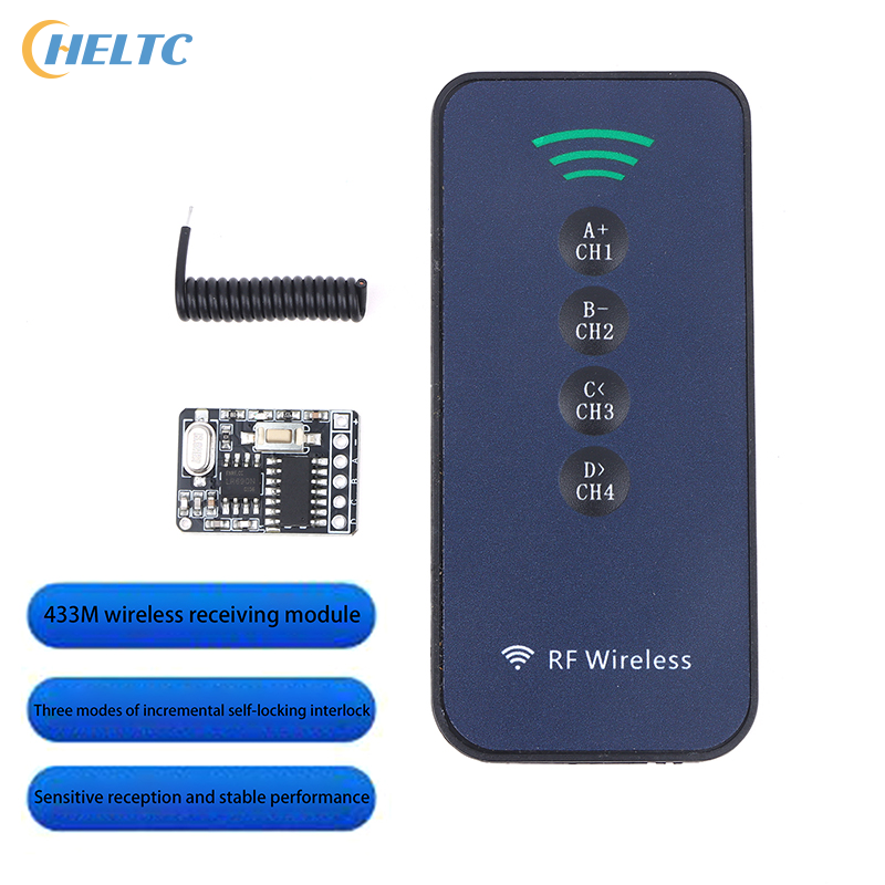 DC3-5V 433Mhz Wireless Remote  - огляд і ціна 433Mhz Receiver Module