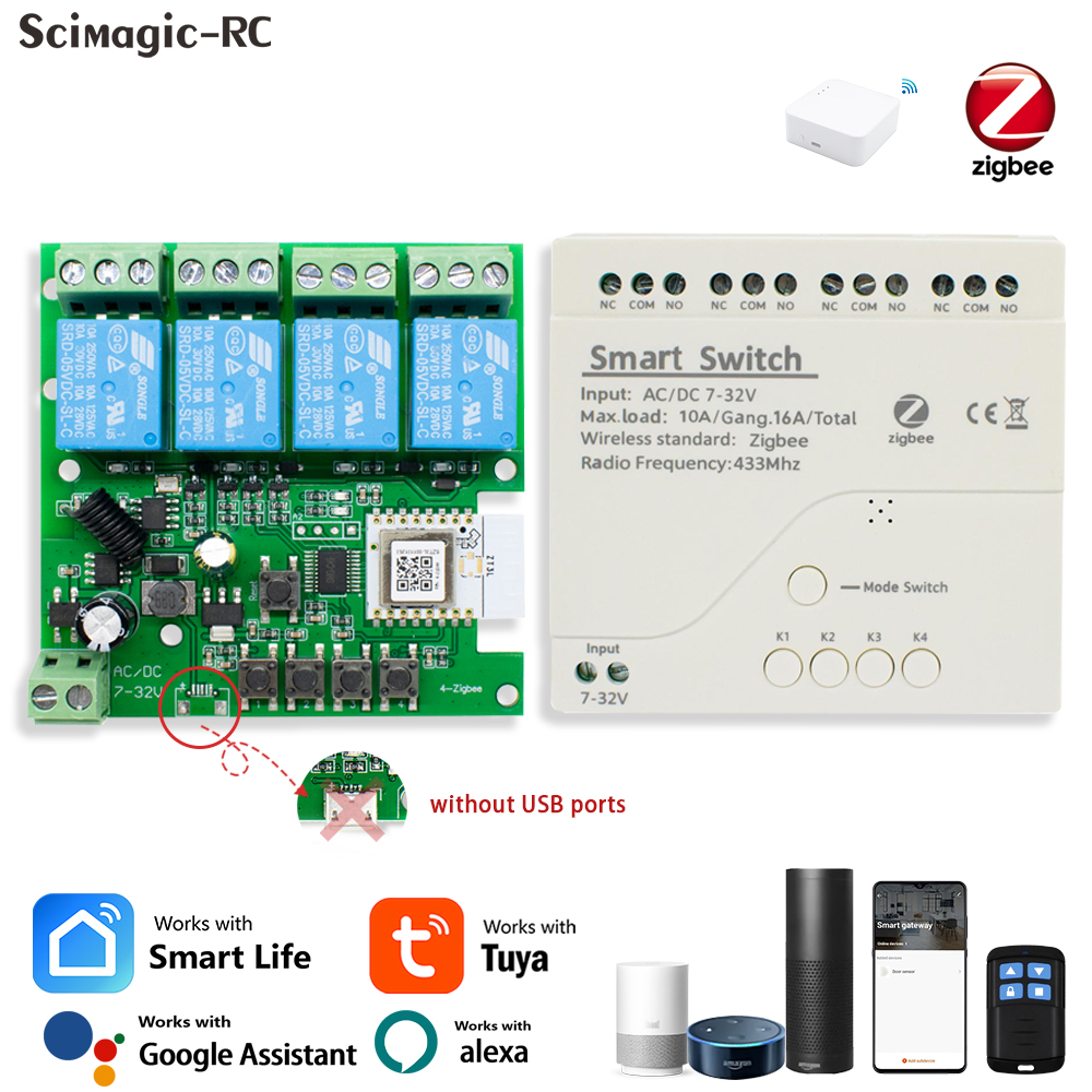 Zigbee Smart Switch Wifi Relay - огляд і ціна Home Automation Ideas