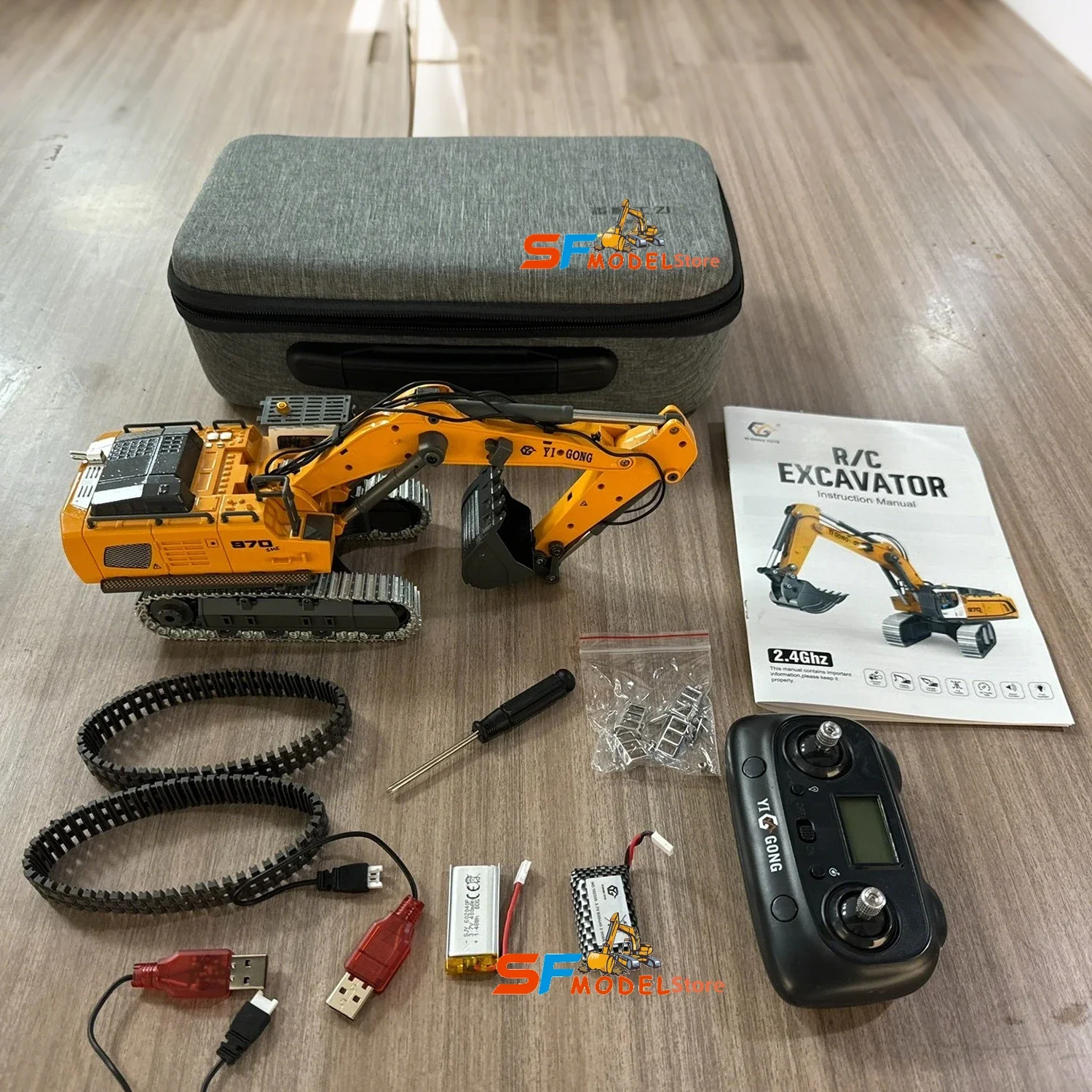 1/50 970 520 Mini RC Excavator - огляд і ціна Home Automation Tutorial