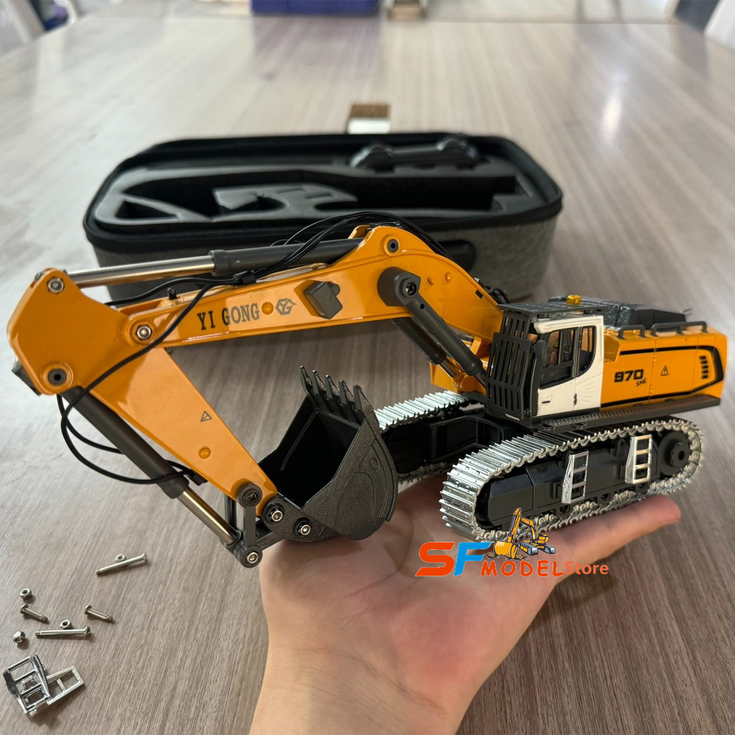 1/50 970 520 Mini RC Excavator - огляд і ціна Home Automation Tutorial