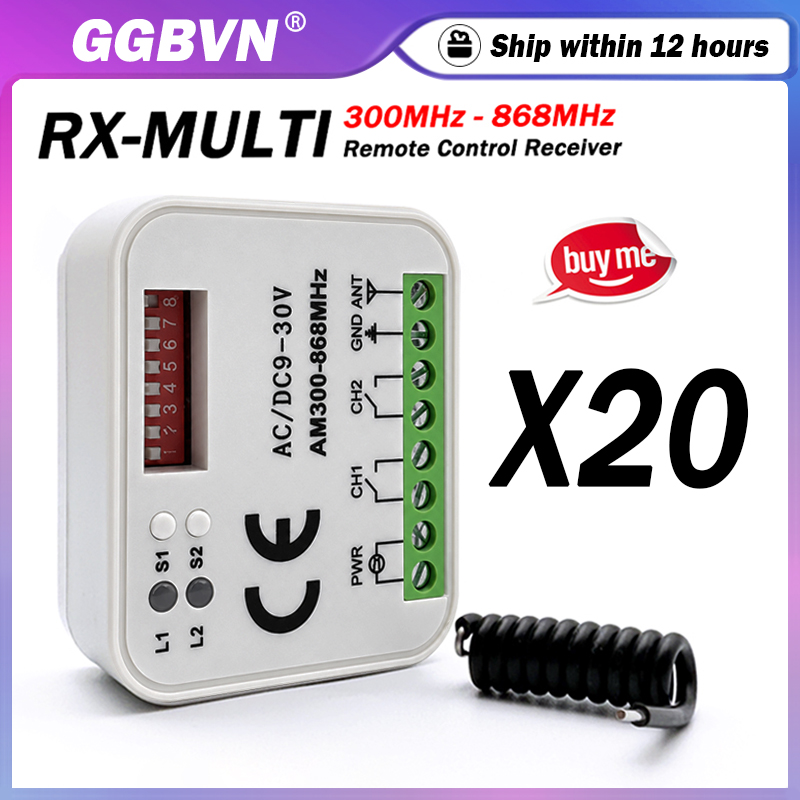 1-20pcs New Universal RX MULTI - огляд і ціна 433Mhz Receiver Module