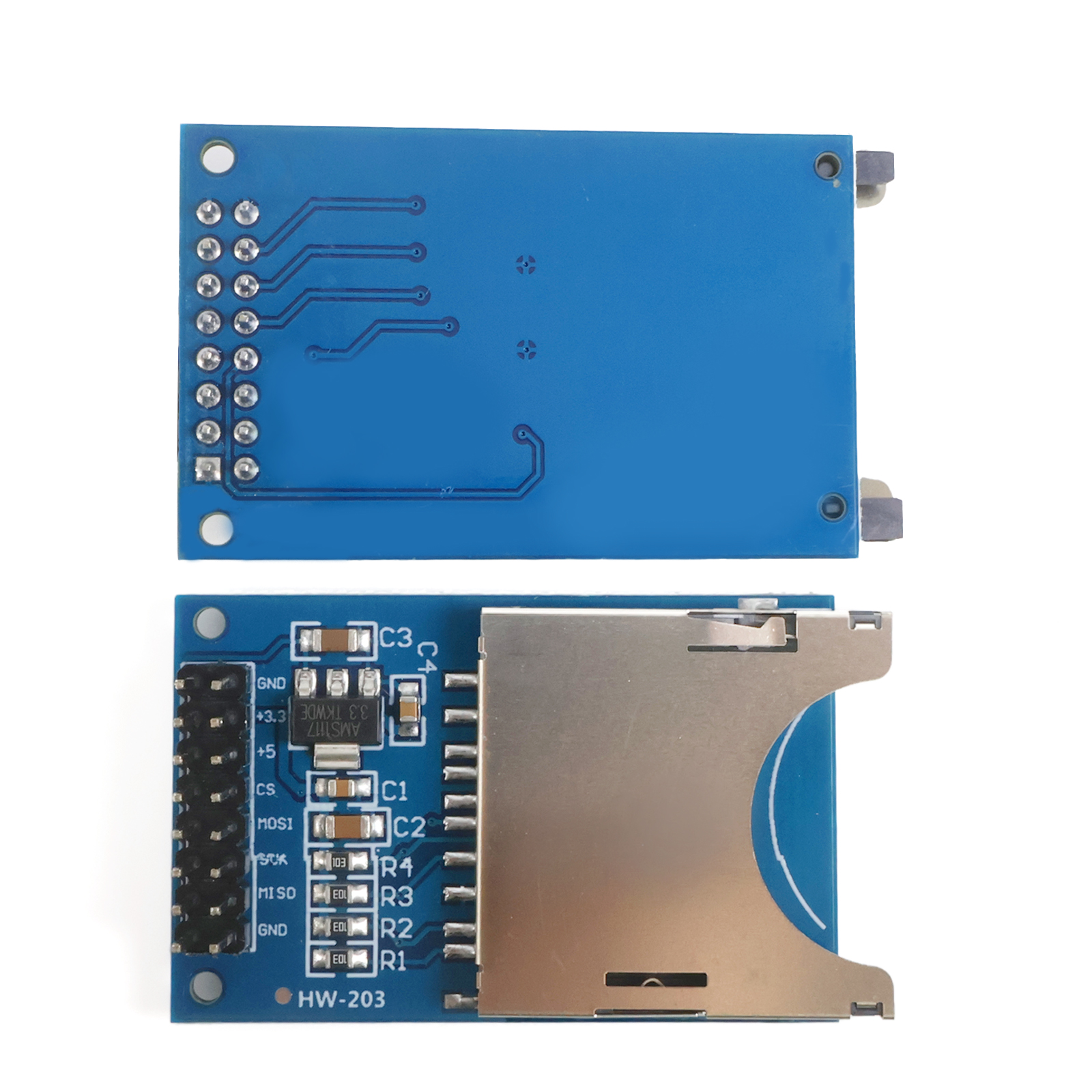 SD Card Reader Module Micro TF - огляд і ціна Level Shifter 3.3V