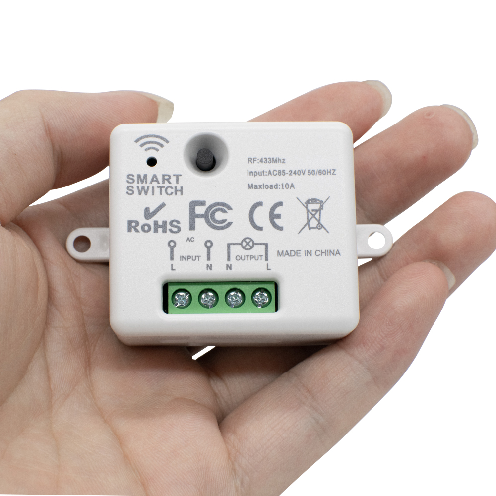 220V 1CH Wireless Remote Contr - огляд і ціна 433Mhz Receiver Module
