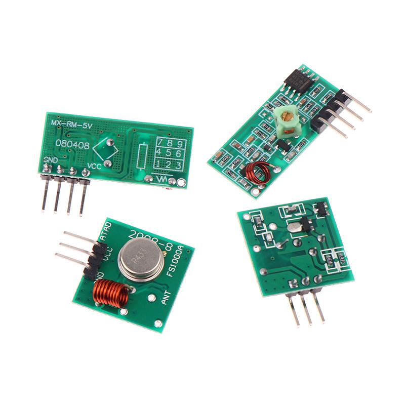 1/2Pcs 433MHZ 315MHZ Transmitt - огляд і ціна 433Mhz Receiver Module