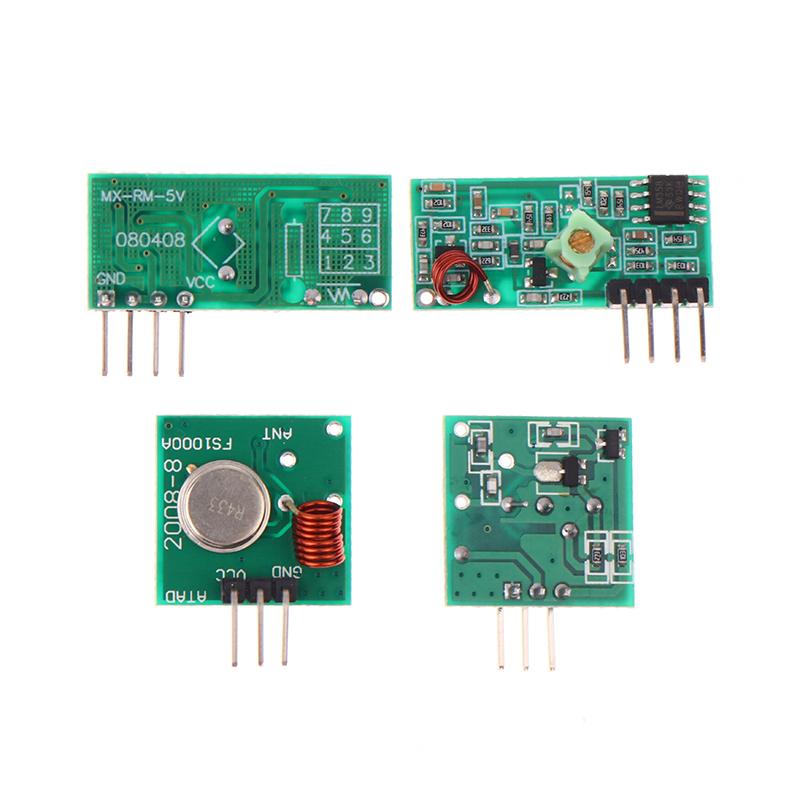 1/2Pcs 433MHZ 315MHZ Transmitt - огляд і ціна 433Mhz Receiver Module